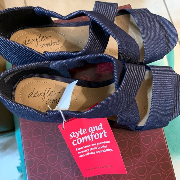 Deflex Comfort Shoes - 🎉HP🎉Denim Deflex Comfort